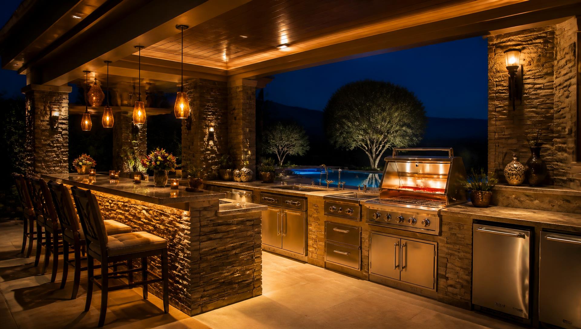 The whole yard comes alive.
