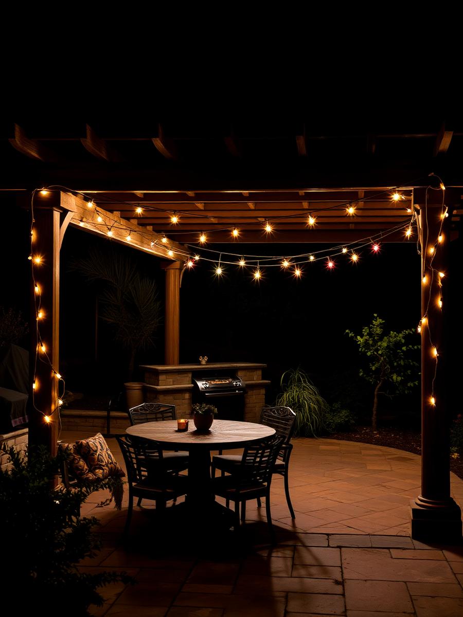 Pergola Dining Patio in Gardnerville, NV